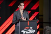 Ayuso en la presentación de Madring