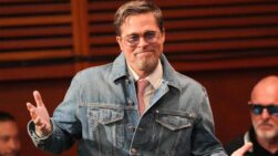 Brad Pitt, durante la rueda de prensa en el Festival de Cine de San Sebastián