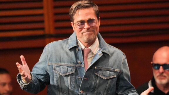 Brad Pitt, durante la rueda de prensa en el Festival de Cine de San Sebastián