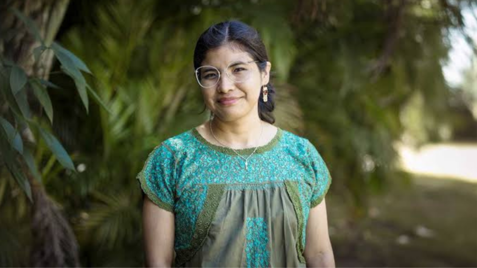 Cecilia Ramírez, integrante del Foro Internacional de Mujeres Indígenas.