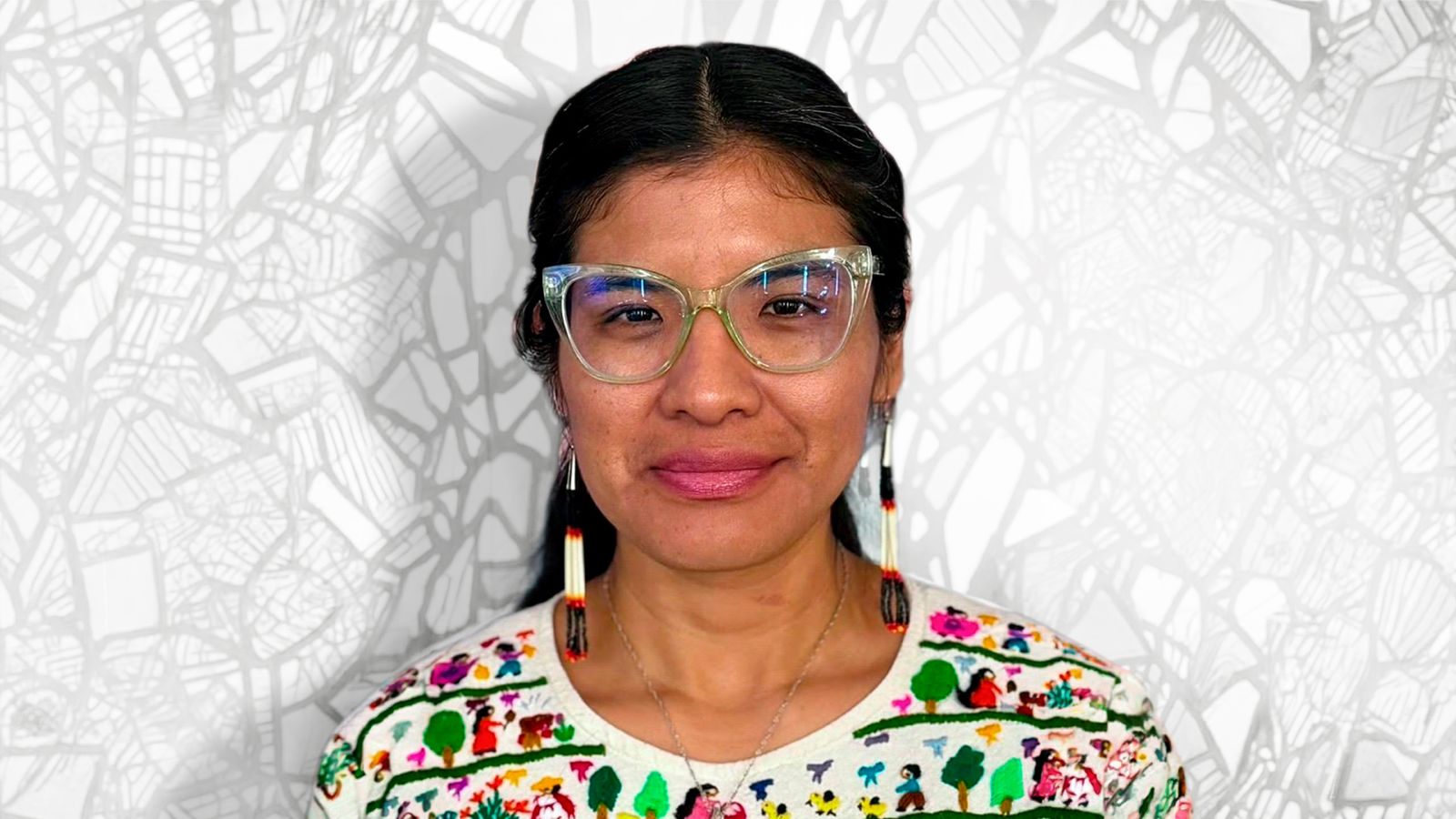 Cecilia Ramírez, integrante del Foro Internacional de Mujeres Indígenas.