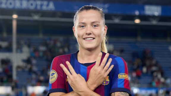 Claudia Pina, atacante del FC Barcelona.
