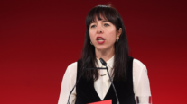 Elif Eralp, candidata de La Izquierda a la alcaldía de Berlín.