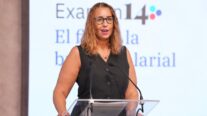 Pilar Gómez, directora de Artículo14, Sara Simón, consejera de Igualdad de Castilla-La Mancha.