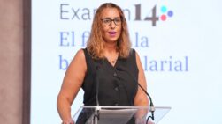 Pilar Gómez, directora de Artículo14, Sara Simón, consejera de Igualdad de Castilla-La Mancha.
