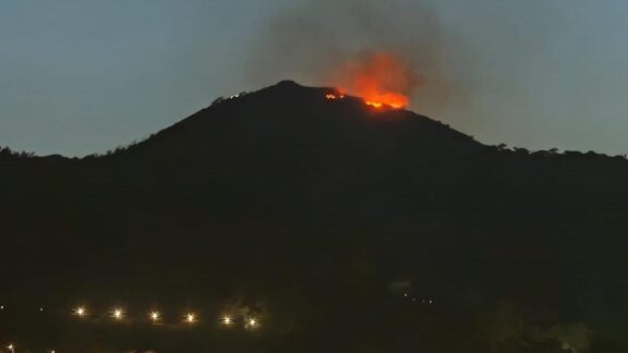 Incendio en el Monte de la Tortuga de Ceuta