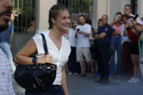 GETAFE (MADRID), 07/09/2026.- La princesa Leonor a su llegada este lunes al Campus de Getafe de la Universidad Carlos III donde cursará el grado de Ciencias Políticas. EFE/J.J. Guillén
