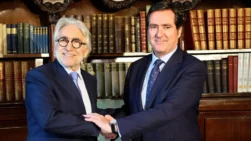 Josep Sánchez-Llibre y Antonio Garamendi.