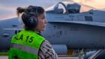 Nueve mujeres forman parte del contingente español en Estonia que vigila el espacio aéreo del Báltico