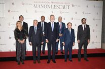 El Rey Felipe VI y Ernest Urtasun, Ministro de Cultura, acuden a la representación de la ópera “Manon Lescaut”, con motivo de la inauguración de la temporada del Real, a 23 de septiembre de 2026