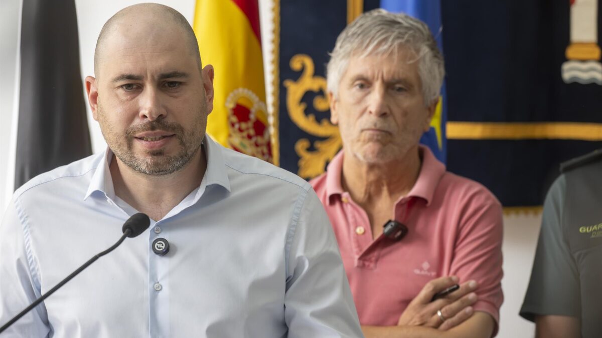 Delegado del Gobierno en Ceuta, Miguel Ángel Pérez Triano.