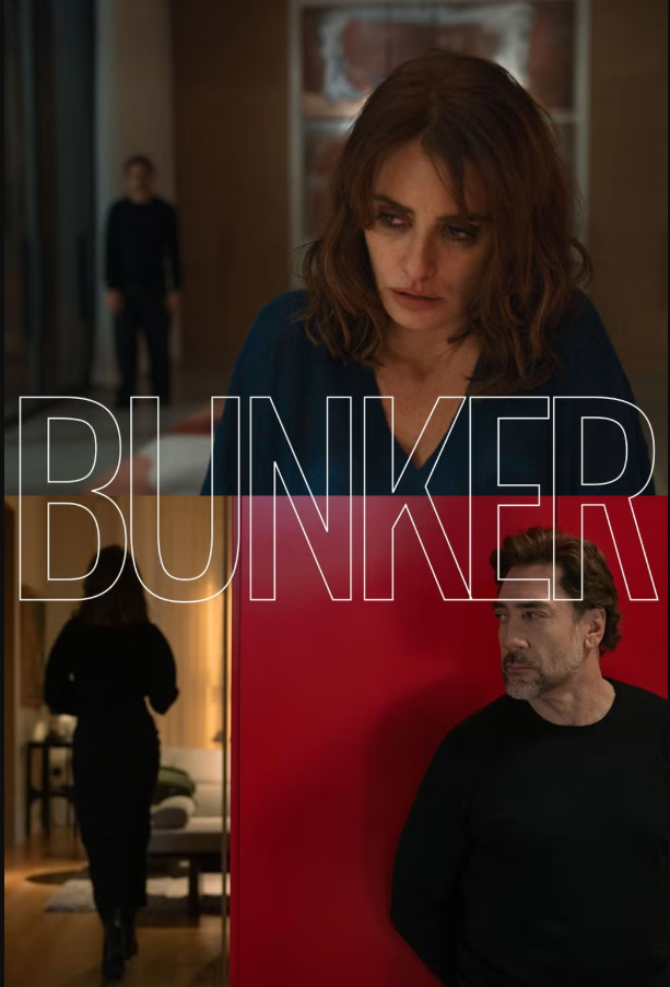Póster de 'Bunker¡, la película que protagonizan Penélope Cruz y Javier Bardem
