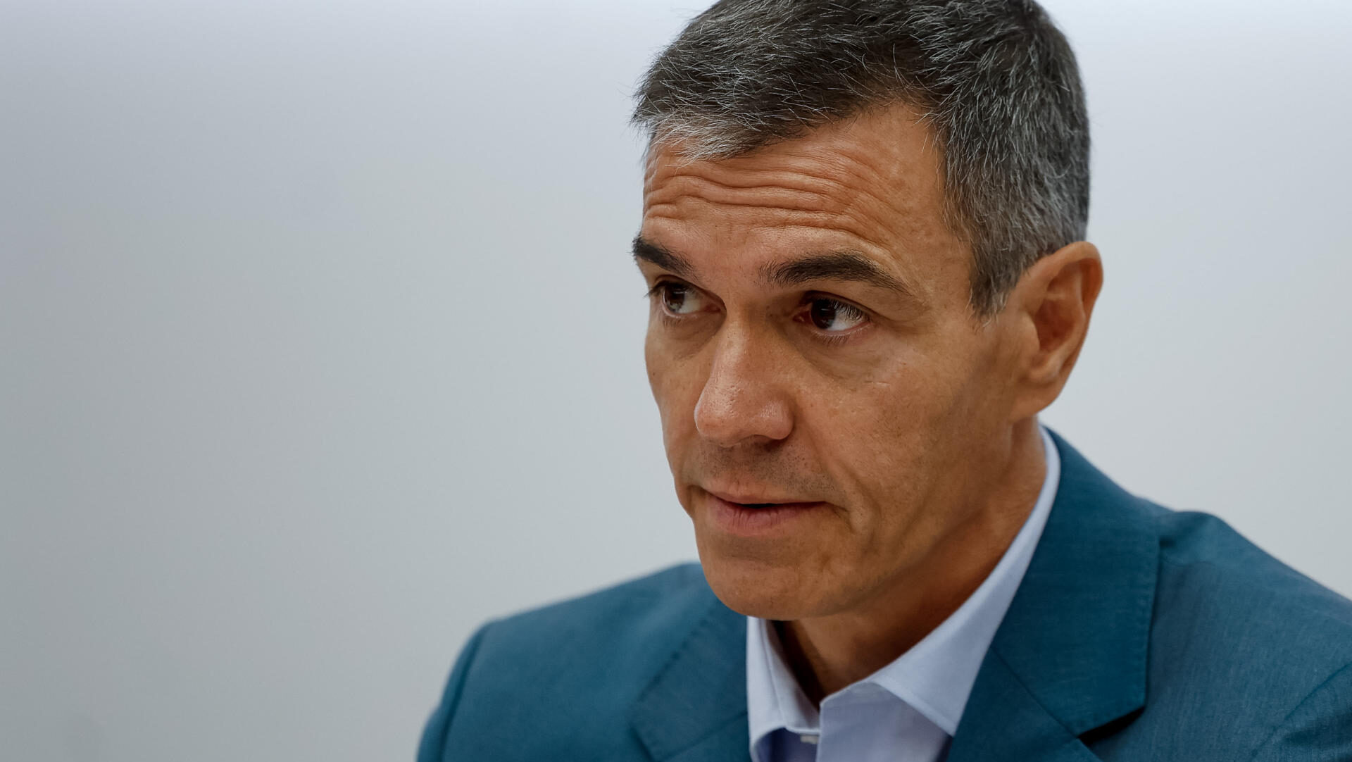 FOTODELDIA MADRID, 31/08/2026.- El secretario general del partido socialista, Pedro Sánchez, preside la reunión de la Comisión Ejecutiva Federal del PSOE, este lunes, en Madrid. EFE/Daniel González