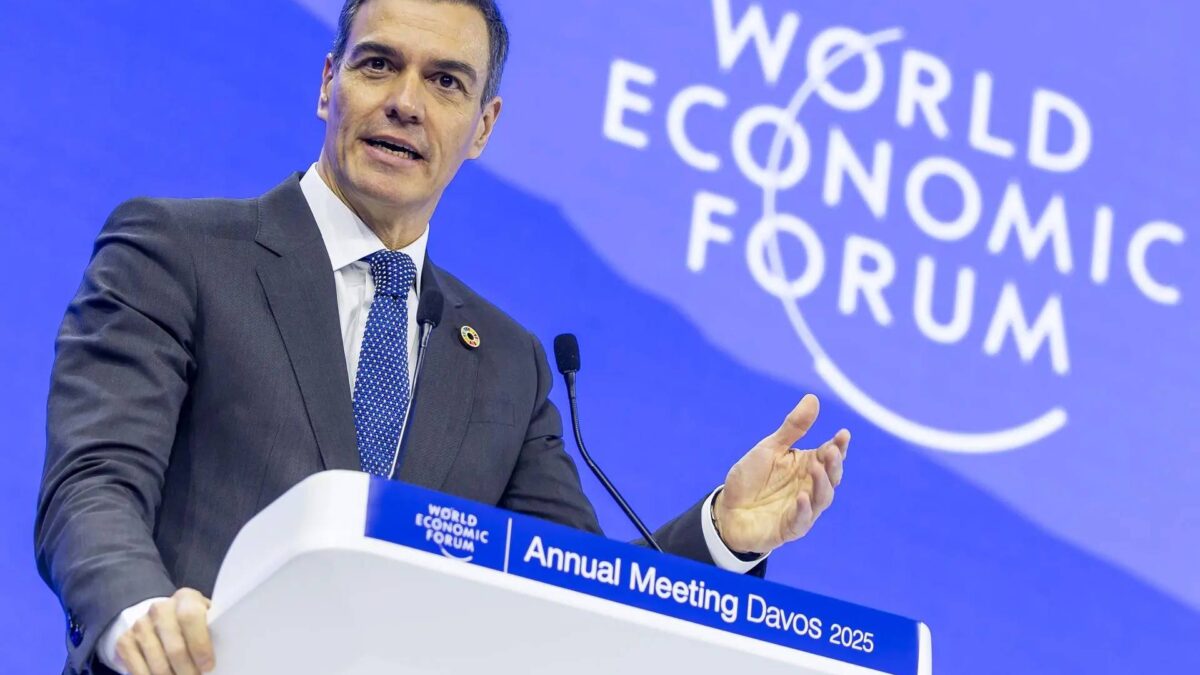 Sánchez en el Foro Económico Mundial - Economía