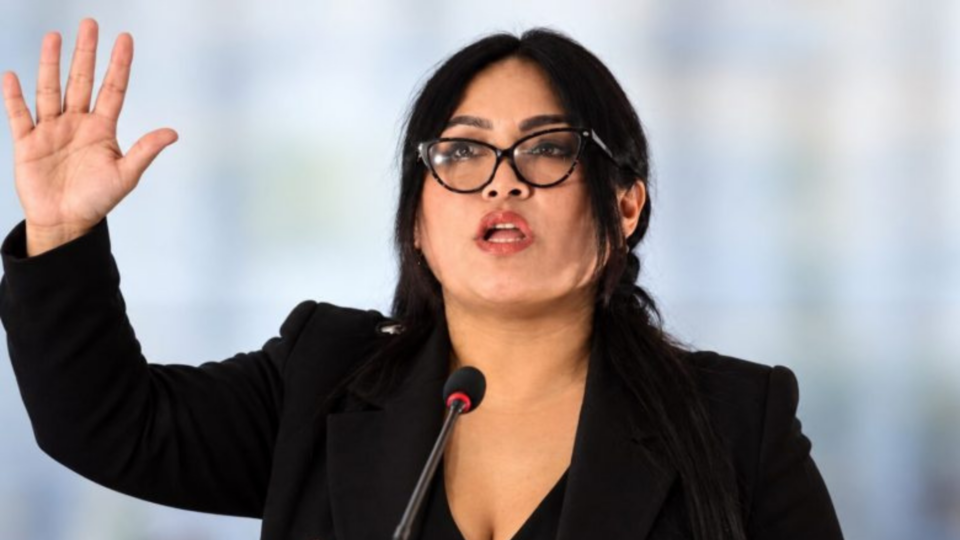 Susy Aponte, la periodista y candidata asesinada.