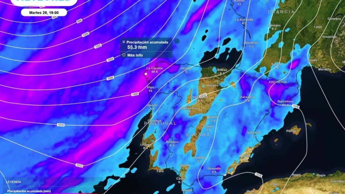 Previsión del tiempo para el martes 29 de septiembre de 2026 - Sociedad