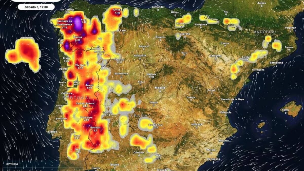 Tormentas para el sábado 5 de septiembre de 2026 - Sociedad
