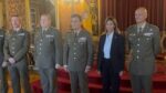 La doctora Vanesa Berlanga recibe las credenciales de Embajadora de Marca Ejército en Barcelona