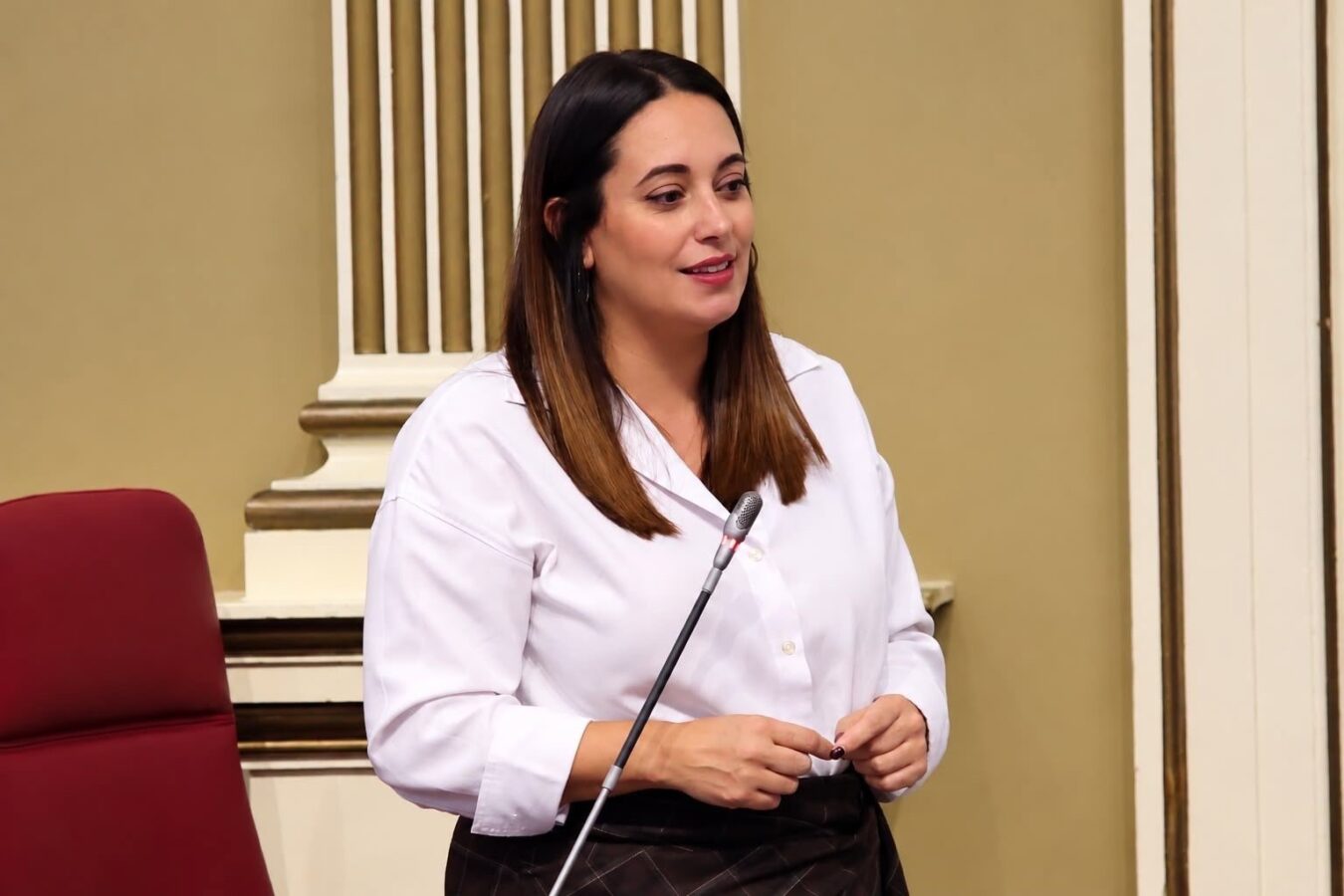 27/10/2026 Cristina Calero, diputada autonómica de CC ESPAÑA EUROPA ISLAS CANARIAS POLÍTICA CC