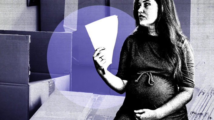 Cuando te quieren desahuciar: víctima de violencia machista, embarazada y con dos hijas
