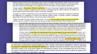 Extracto de la sentencia