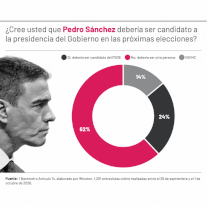 Encuesta Artículo14 | Sánchez divide a los electores del PSOE: solo el 53% aprueba su candidatura
