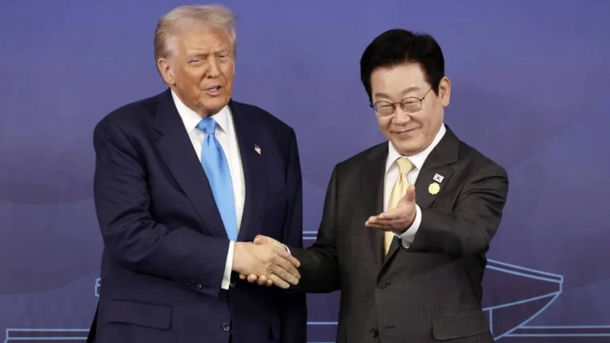 Donald Trump y Lee Jae Myung - Internacional