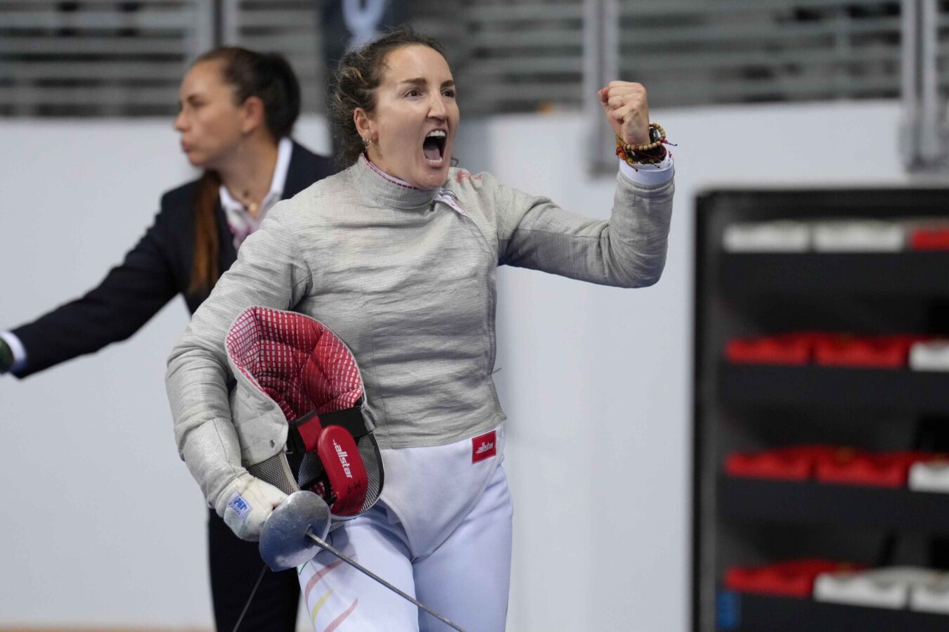 Oran, Men’s and Women’s Saber World Cup In photo: MARTIN-PORTUGUES Lucia ESP Photo by Eva Pavía #BizziTeam - FIE
