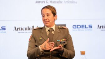 La sargento primera Marina Esther Fernández