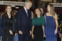 Despegan los Princesa de Asturias con la llegada de la Familia Real a Oviedo