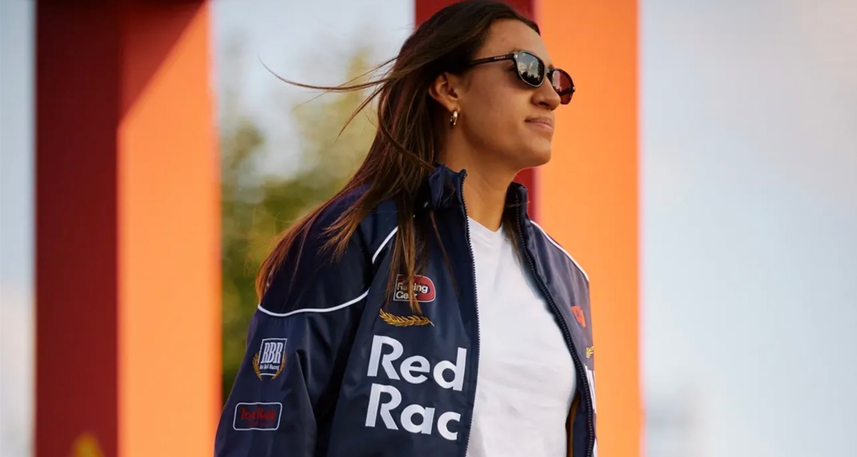 La jugadora del Atlético de Madrid, Fiamma Benítez, en Las Rozas