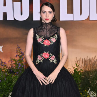 NEW YORK, NEW YORK - SEPTEMBER 30: Zoe Kazan attends the East of Eden Premiere on September 30, 2026 in New York City. (Photo by Roy Rochlin/Getty Images for Netflix)