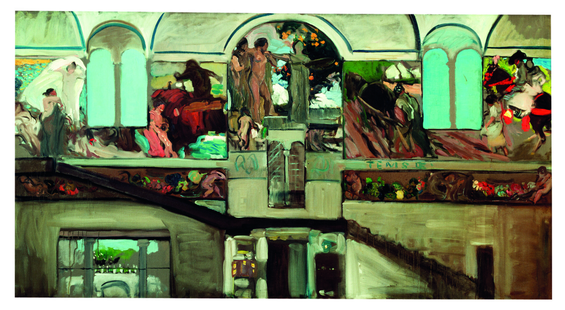'Boceto para la decoración de la escalera de la Casa Sorolla' (1910-1911).