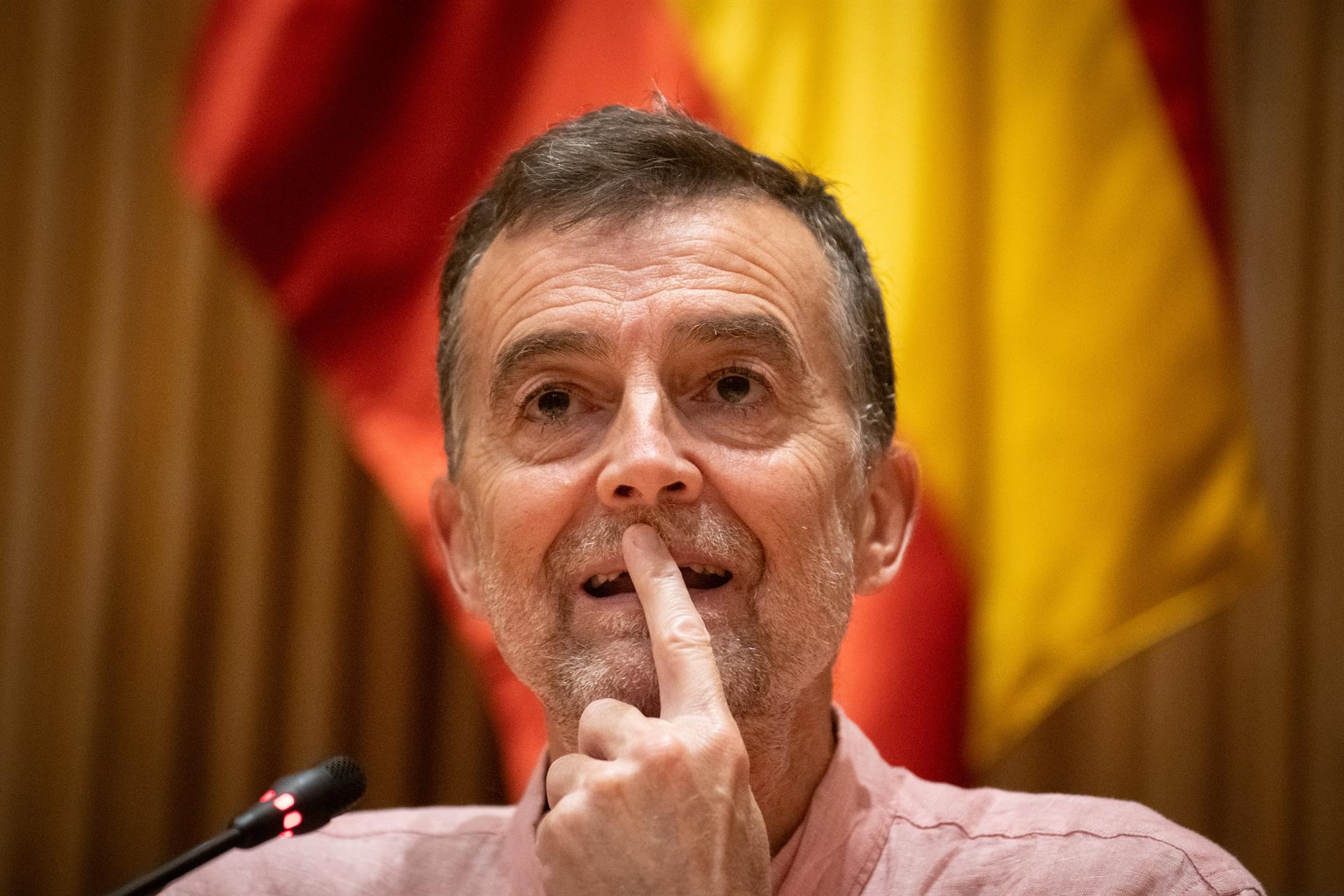 El coordinador Federal de Izquierda Unida, Antonio Maíllo.