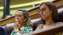 Mar Sánchez y Marta Varela, en la sala de máquinas del PP