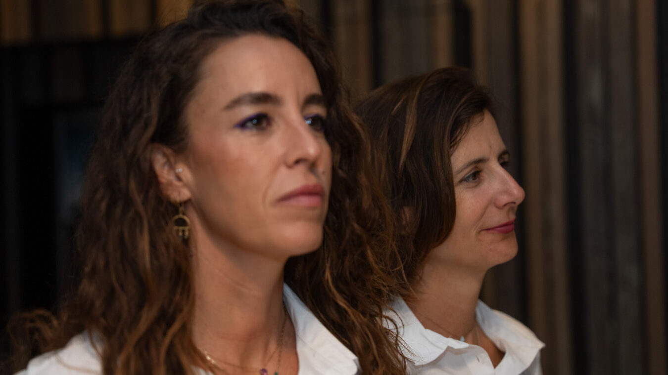 Marta y Noemi del grupo Pelayo