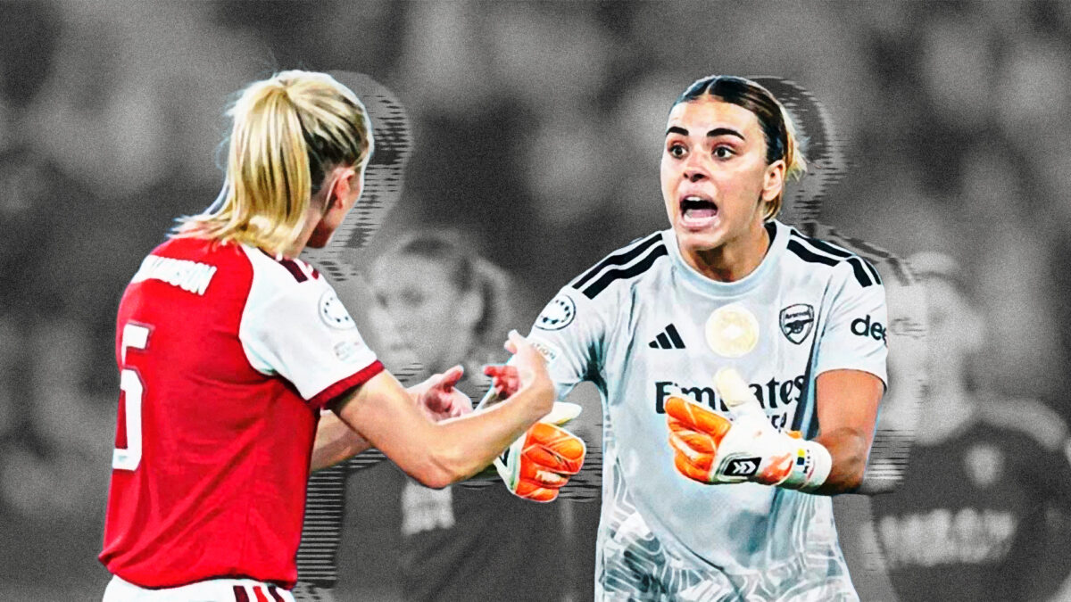 Misa Rodríguez tras el penalti pitado por mano a Leah W
