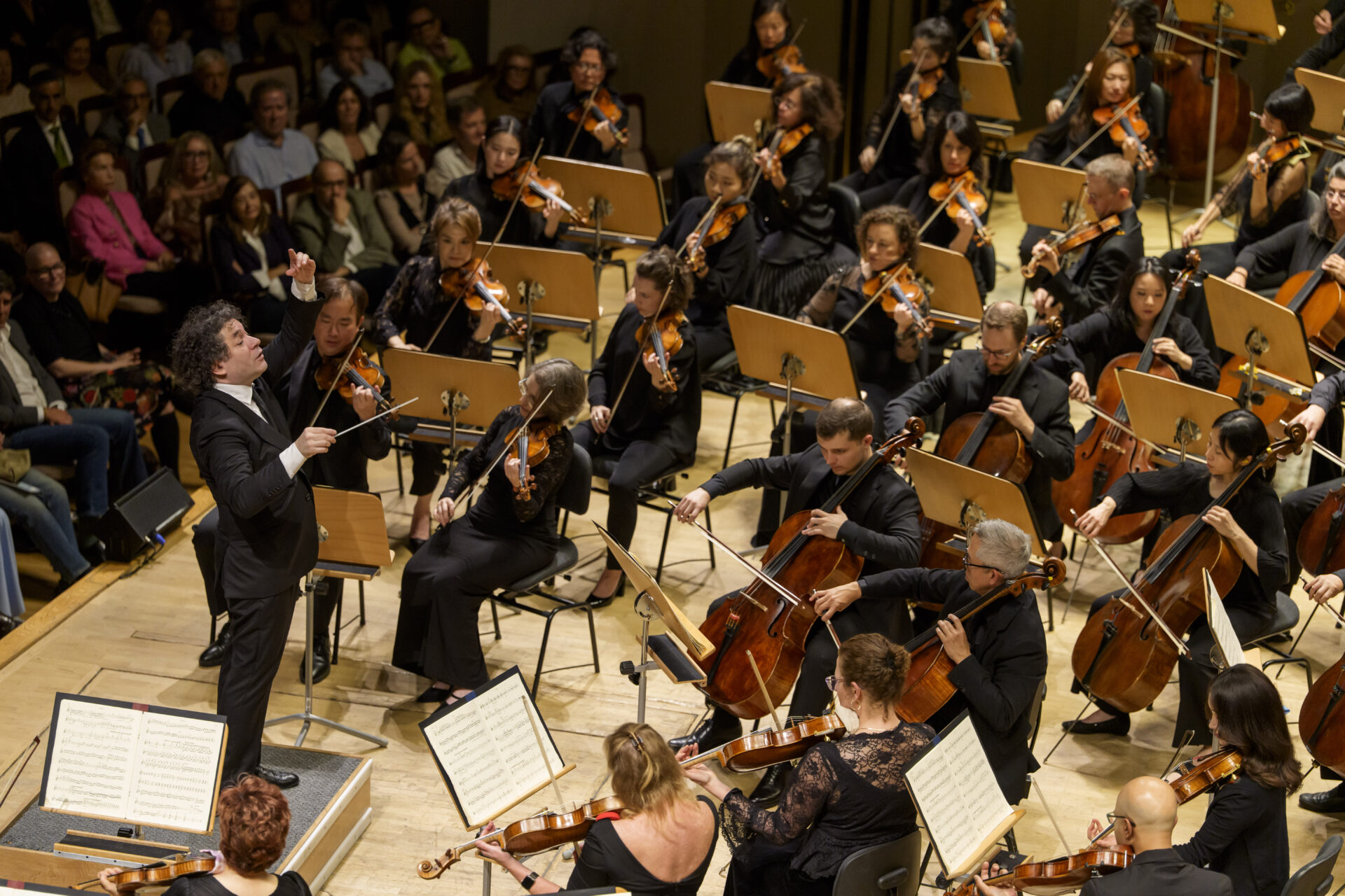 Wednesday, Oct. 14, 2026 in Madrid. New York Philharmonic Gustavo Dudamel, Conductor 2026 European Tour Concertl in Madrid (©Todd Rosenberg 2026)