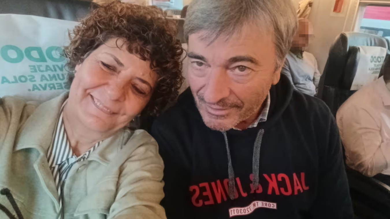 Antonio Chao junto a su mujer, Toñi Barba