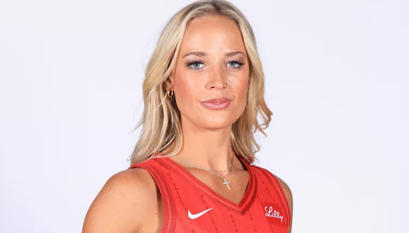 La jugadora de baloncesto estadounidense, Sophie Cunningham