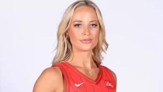 La jugadora de baloncesto estadounidense, Sophie Cunningham