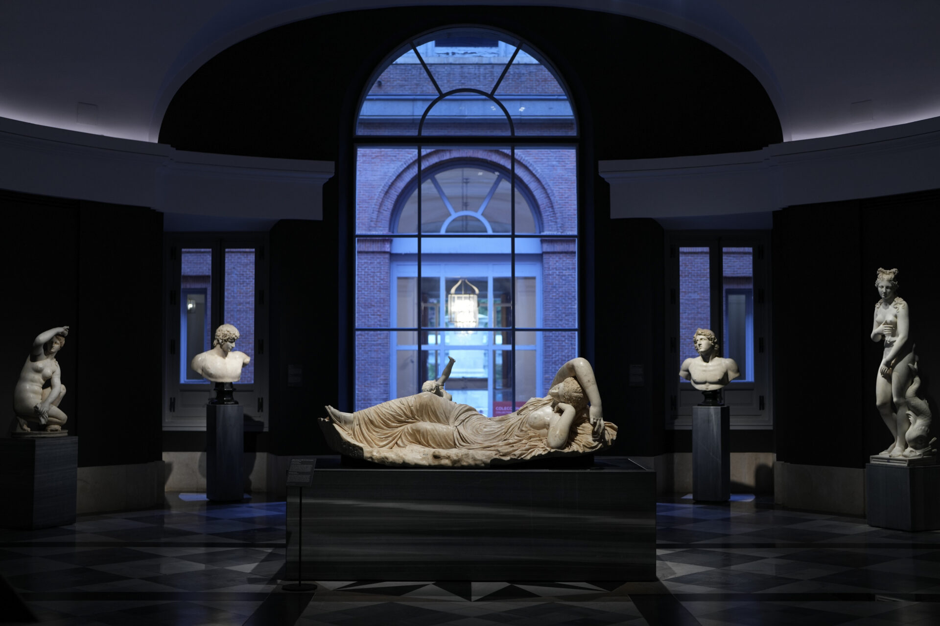 MADRID, 06/10/2026.-El Museo del Prado presenta, dentro de la programación de conmemoración del IV centenario del nacimiento de la reina Cristina de Suecia, parte del conjunto escultórico que la monarca reunió en Roma, y fue adquirido posteriormente por Isabel de Farnesio. EFE/ Borja Sanchez-trillo