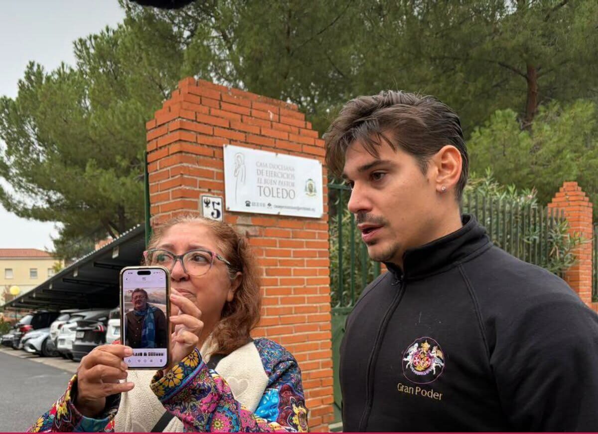 El actor sevillano César Vicente buscaba desesperadamente a su padre en Toledo, fallecido en el accidente de tren