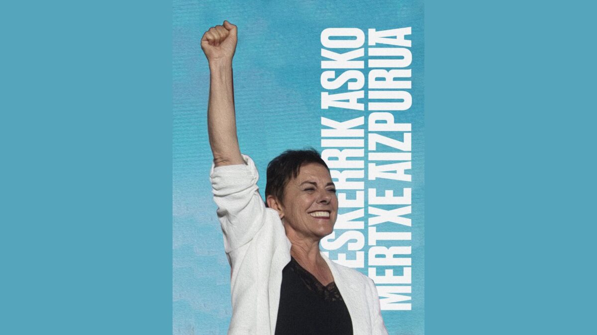 Mertxe Aizpurua deja el Congreso: EH Bildu proclamará sus listas el 19 de octubre