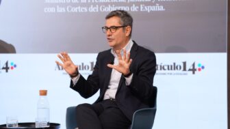 Félix Bolaños, ministro de la Presidencia, Justicia y Relaciones con las Cortes.