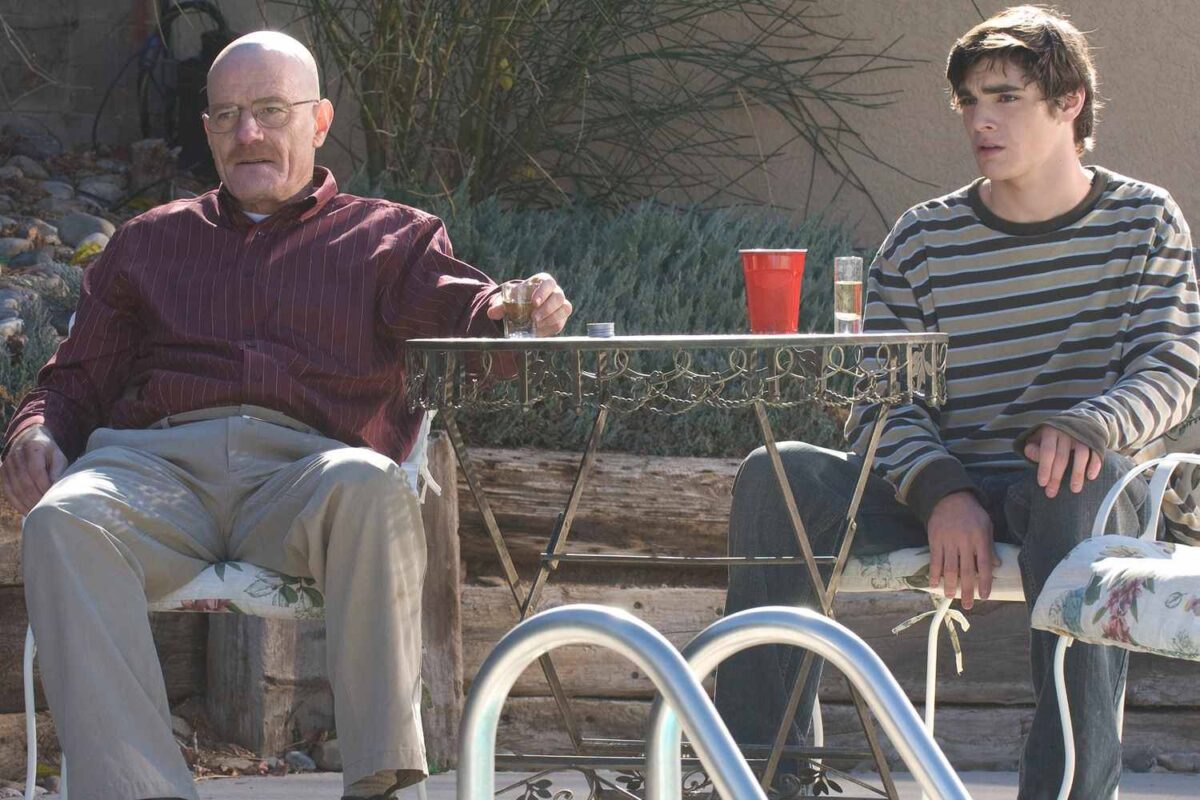 Bryan Cranston y RJ Mitte en Breaking Bad - Cultura