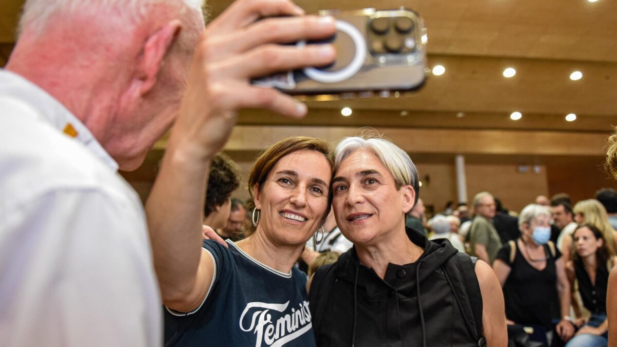 Mónica García y Ada Colau