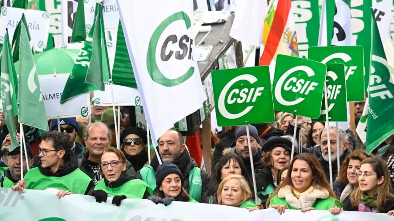 CSIF rompe con CCOO y UGT por la huelga general del 11 de noviembre: "No seguimos indicaciones políticas"