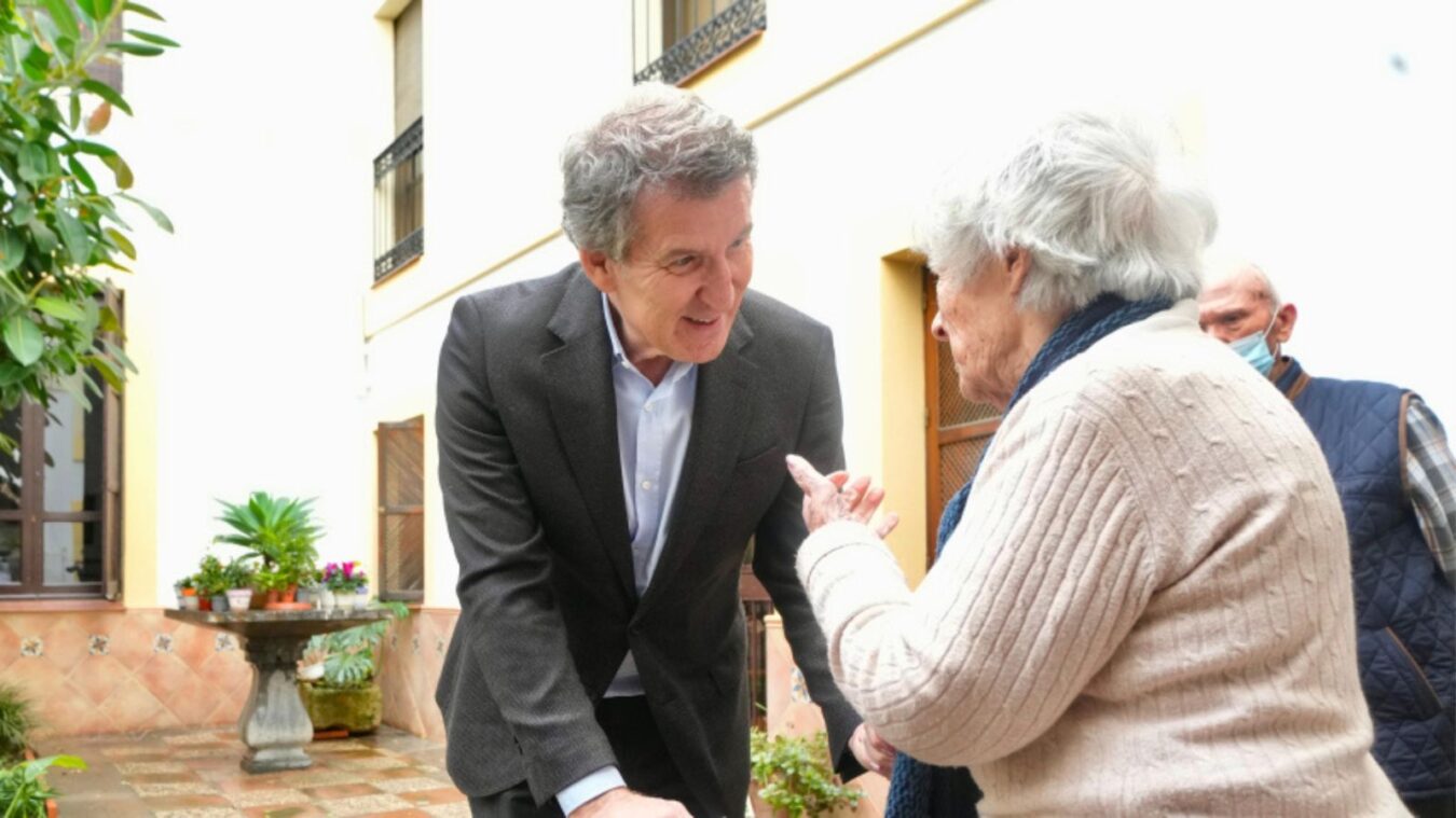 El presidente del PP, Alberto Núñez Feijóo