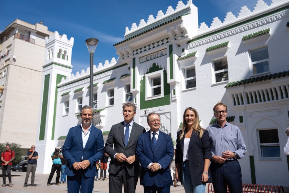 Feijóo con Vivas en Ceuta